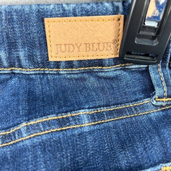 Judy Blue Women's Jeans Size 7/28 Slim Fit Elastic Waist Medium Wash JB88750 - Picture 10 of 13